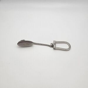 Swank Silver Tone Tie Clip